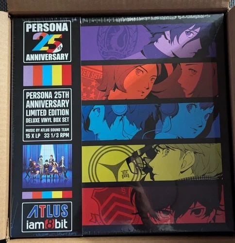 PERSONA 25TH ANNIVERSARY DELUXE BOX SET ATLUS SOUND TEAM 15XLP VINYL LIMITED (1 of 2)