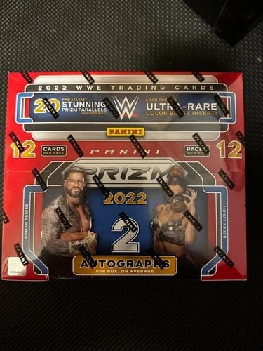 2022 WWE PANINI PRIZM DEBUT EDITION HOBBY BOX - BRAND NEW FACTORY SEALED: 2022 WWE PANINI PRIZM DEBUT EDITION HOBBY BOX - BRAND NEW FACTORY SEALED 2022 WWE Panini Prizm Debut Edition Hobby Box Brand New Factory Sealed