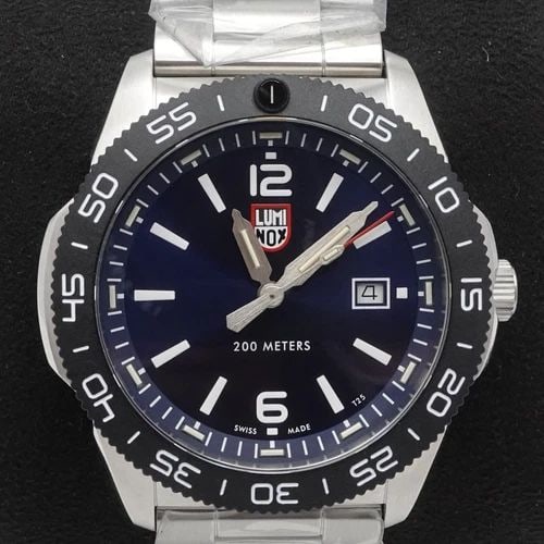 LUMINOX XS.3123 STAINLESS STEEL PACIFIC DIVER QUARTZ MENS DIVE WATCH - 44MM (1 of 2)