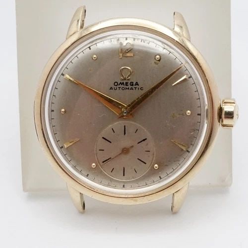OMEGA 14K YELLOW GOLD FILLED AUTOMATIC HEAD WATCH - 32MM SOLD AS IS (1 of 2)