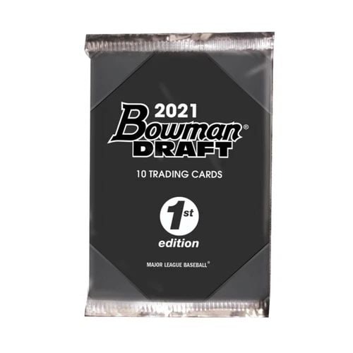 2021 BOWMAN DRAFT 1ST EDITION - 50 PACK BOX TOPPS - ALL PACKS SEALED NEW: 2021 BOWMAN DRAFT 1ST EDITION - 50 PACK BOX TOPPS - ALL PACKS SEALED NEW 2021 Bowman Draft 1st Edition 50 Pack Box Topps ALL PACKS SEALED NEW