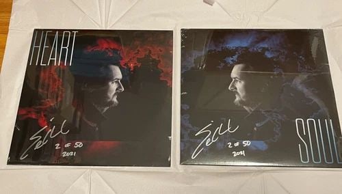 ERIC CHURCH 2 SIGNED VINYLS HEART/SOUL. #3 OF 50 COUNTRY MUSIC - BRAND NEW (1 of 2)