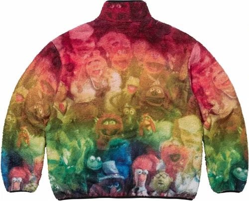 SUPREME MUPPET FLEECE JACKET - SIZE LARGE - ON HAND (1 of 2)