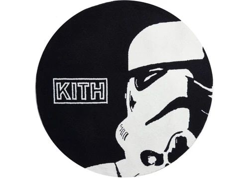 KITH STAR WARS STORM TROOPER RUG BLACK - 48" - BRAND NEW (1 of 2)