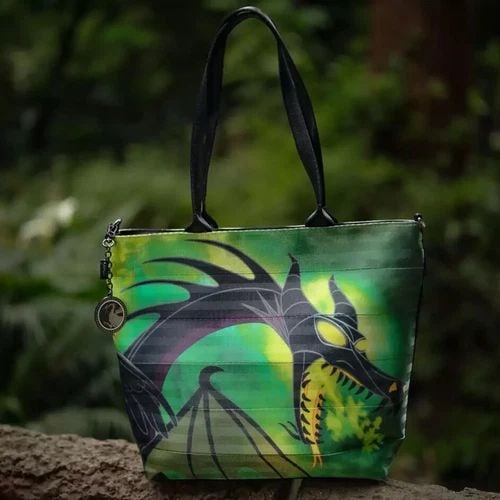 MALEFICENT TOTE BAG BY HARVEYS SLEEPING BEAUTY DISNEY EXCLUSIVE - ON HAND (1 of 2)