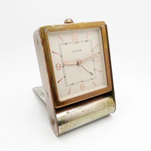 JAEGER-LECOULTRE 8 DAYS FOLDING ALARM DESK TRAVEL CLOCK (1 of 2)