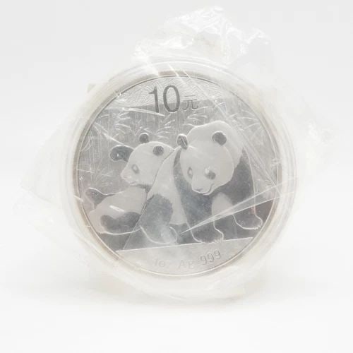 2011 CHINA PANDA SILVER 10 YUAN COIN - CAPSULATED & SEALED #Q4: 2011 CHINA PANDA SILVER 10 YUAN COIN - CAPSULATED & SEALED #Q4 2011 China Panda Silver 10 Yuan Coin Looks Great Capsulated & Sealed **Coins have not been opened or touched from their capsule. Please n