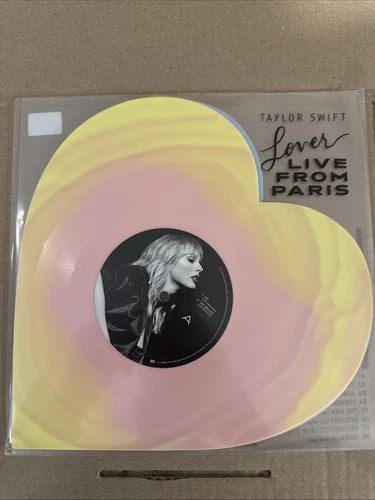 TAYLOR SWIFT LOVER (LIVE FROM PARIS) HEART SHAPED VINYL ON HAND ? - FAST SHIP: TAYLOR SWIFT LOVER (LIVE FROM PARIS) HEART SHAPED VINYL ON HAND ? - FAST SHIP Taylor Swift Lover Live From Paris Heart Shaped Vinyl LP ON HAND ALL SALES ARE FINAL Any Cancelation Requests Will Be Deni