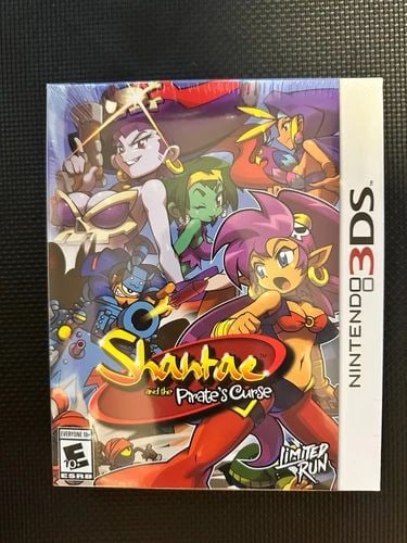 SHANTAE AND THE PIRATE'S CURSE COLLECTOR'S EDITION - LIMITED RUN - BRAND NEW (1 of 2)