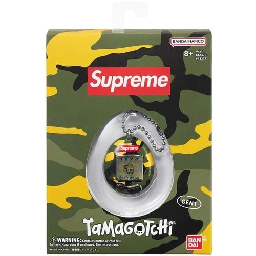 SUPREME BANDAI NAMCO TAMAGOTCHI YELLOW - SS23 - BRAND NEW W/ SUPREME STICKER (1 of 2)