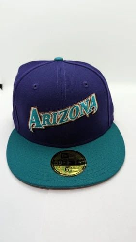 NEW ERA 59FIFTY ARIZONA DIAMONDBACKS INAUGURAL PATCH JERSEY HAT - 6 7/8 - NEW (1 of 2)
