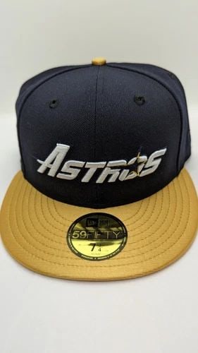 NEW ERA 59FIFTY HOUSTON ASTROS ASTRODOME PATCH JERSEY HAT - 7 3/4 - NEW (1 of 2)