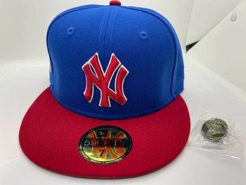 EXCLUSIVE NEW ERA 59FIFTY BREAKAWAY YANKEES 2008 ALL STAR GAME PATCH HAT - 7 1/4 (1 of 2)