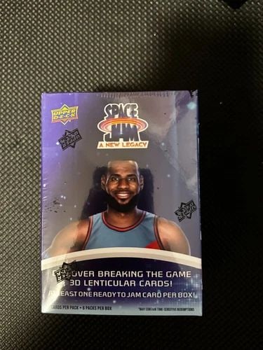 2021-22 UPPER DECK SPACE JAM A NEW LEGACY FACTORY SEALED BLASTER BOX (1 of 2)