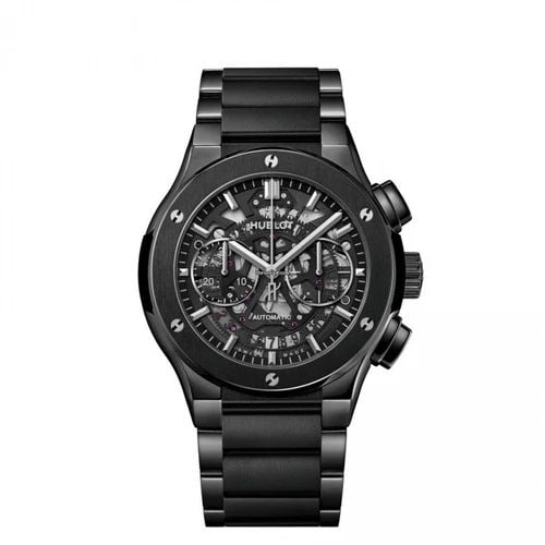 NEW HUBLOT CLASSIC FUSION AEROFUSION 45MM CERAMIC AUTOMATIC WATCH 528.CM.0170.CM: NEW HUBLOT CLASSIC FUSION AEROFUSION 45MM CERAMIC AUTOMATIC WATCH Manufacturer Hublot Category Classic Fusion Subcategory Aerofusion Reference Number 528.CM.0170.CM Band Color Black Band Type Ceramic 