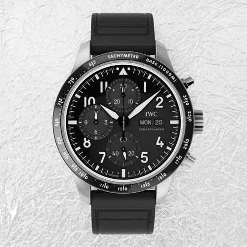 NEW IWC PILOTS TITANIUM AUTOMATIC 41 MM BLACK WATCH IW388305 (1 of 2)