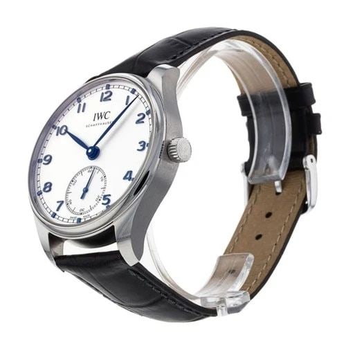 NEW IWC PORTUGIESER AUTOMATIC STAINLESS STEEL AUTOMATIC 40.4 MM WATCH IW358304 (1 of 2)