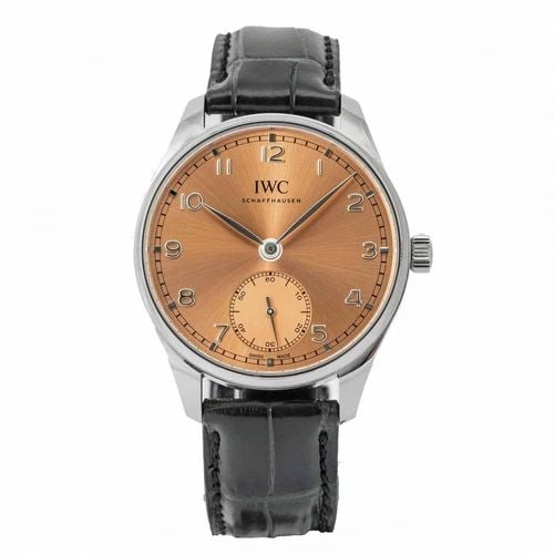 NEW IWC PORTUGIESER AUTOMATIC STAINLESS STEEL AUTOMATIC 40.4 MM WATCH IW358313: NEW IWC PORTUGIESER AUTOMATIC STAINLESS STEEL AUTOMATIC 40.4 MM WATCH Manufacturer IWC Category Portugieser Subcategory Automatic Reference Number IW358313 Band Color Black Band Type Leather Box Yes C