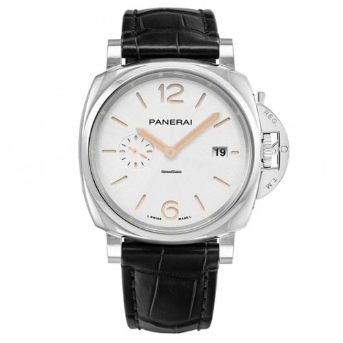 NEW PANERAI LUMINOR DUE 42 MM STEEL AUTOMATIC SELF WIND WATCH PAM01388: NEW PANERAI LUMINOR DUE 42 MM STEEL AUTOMATIC SELF WIND WATCH Manufacturer Panerai Category Luminor Due Reference Number PAM01388 Band Leather Band Color Black Band Type Leather Box Yes Condition New 
