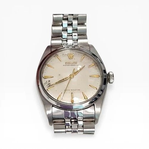 VINTAGE ROLEX PRE EXPLORER 36MM BREVET SHOCK RESISTING STEEL WATCH 6352: VINTAGE ROLEX PRE EXPLORER 36MM BREVET SHOCK RESISTING STEEL WATCH Manufacturer Rolex Category Vintage Reference Number 6352 Additional Keywords Ovettone PRE EXPLORER BREVET Band Stainless Steel Band 
