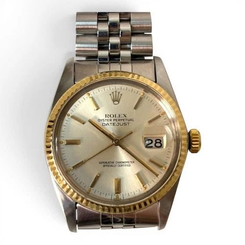 ROLEX DATEJUST 36 MM TWO TONE JUBILEE AUTOMATIC WATCH 16030 CIRCA 1982 (1 of 2)