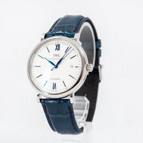 NEW IWC PORTOFINO AUTOMATIC STAINLESS STEEL AUTOMATIC 40 MM WATCH IW356527 (1 of 2)