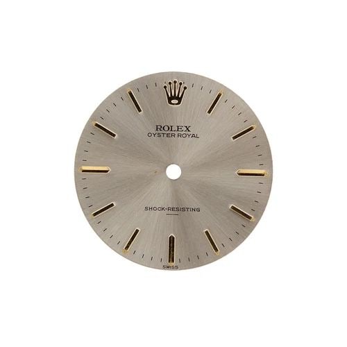 VERY RARE ROLEX DIAL OYSTER ROYAL STEEL AND GOLD SHOCK RESISTANT UNDERLINE MENS (1 of 2)