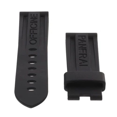 PANERAI STRAPS ORIGINAL FACTORY 22X19MM MENS RUBBER STRAP NEVER WORN BLACK: PANERAI STRAPS ORIGINAL FACTORY 22X19MM MENS RUBBER STRAP NEVER WORN BLACK Manufacturer Rolex Reference Number 22x19mm Additional Keywords Original Factory Band Color Black Band Type Rubber Features G