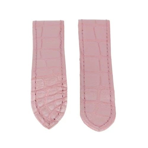CARTIER STRAP SANTOS GENUINE ALLIGATOR LADIES PINK 20X18MM FACTORY NEVER WORN: CARTIER STRAP SANTOS GENUINE ALLIGATOR LADIES PINK 20X18MM FACTORY NEVER WORN Manufacturer Rolex Reference Number 20x18mm Additional Keywords Santos Band Color Pink Band Type Alligator Features Genuin