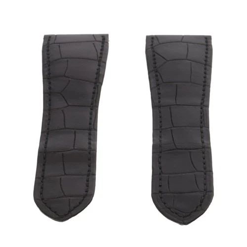 CARTIER STRAP GENUINE ALLIGATOR MENS BLACK 23X17MM FACTORY NEVER WORN (1 of 2)