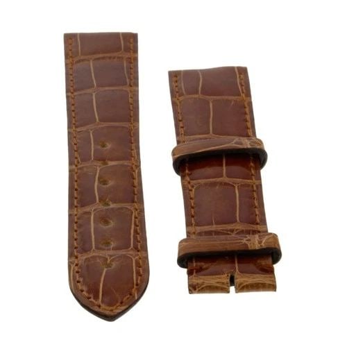 CARTIER STRAP GENUINE ALLIGATOR BROWN MENS 19X16MM FACTORY NEVER WORN: CARTIER STRAP GENUINE ALLIGATOR BROWN MENS 19X16MM FACTORY NEVER WORN Manufacturer Rolex Reference Number 19x16mm Additional Keywords Genuine Band Color Brown Band Type Alligator Features Genuine Alli