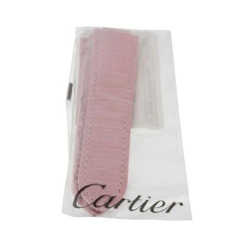 CARTIER STRAP BALLON BLEU GENUINE ALLIGATOR BAND18X16 FACTORY NEVER WORN: CARTIER STRAP BALLON BLEU GENUINE ALLIGATOR BAND18X16 FACTORY NEVER WORN Manufacturer Rolex Reference Number 18x16mm Additional Keywords Ballon Bleu Genuine Band Color Pink Band Type Alligator Feature
