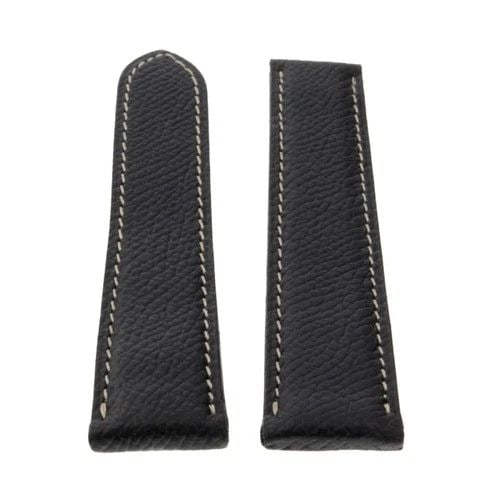CARTIER STRAPS GENUINE LEATHER 18X16MM BLACK FACTORY NEVER WORN (1 of 2)