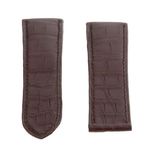 CARTIER STRAPS: CARTIER STRAPS Manufacturer Rolex Band Color Matte Brown Band Type Alligator Gender Mens Gral Condition Never Worn Size 22.15 x 18.1mm Type Luxury "