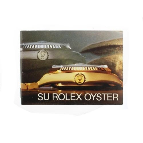 ROLEX BROCHURE CIRCA 1984 GENUINE AND ORIGINAL INSTRUCTION BOOKLET REF. 579.04 (1 of 2)