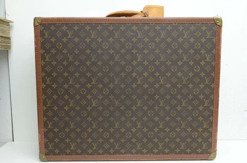 AUTHENTIC LOUIS VUITTON LIMITED ALZER 65 VINTAGE MONOGRAM TRUNK TRAVEL LUGGAGE (1 of 2)
