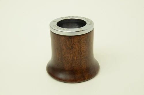 AUTHENTIC PATEK PHILIPPE GENEVE WOOD MAGNIFYING GLASS THIMBLE DESK COLLECTIBLE (1 of 2)