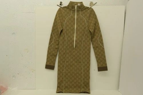 AUTHENTIC GUCCI ACTIVEWEAR BROWN GUCCISSIMA GG LOGO TAN WOMENS LONG SLEEVE FULL: AUTHENTIC GUCCI ACTIVEWEAR BROWN GUCCISSIMA GG LOGO TAN WOMENS LONG SLEEVE FULL Authentic Gucci Activewear Brown Guccissima GG Logo Tan Womens Long Sleeve Full Gucci Guccissima GG Logo, Classic Brown,