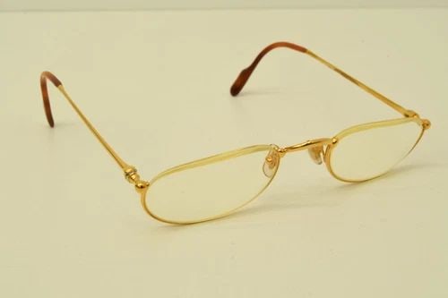 AUTHENTIC CARTIER TRINITY ORFY BRIDGE 51 23 140 GP TOP RIMLESS SUNGLASSES FRAMES (1 of 2)
