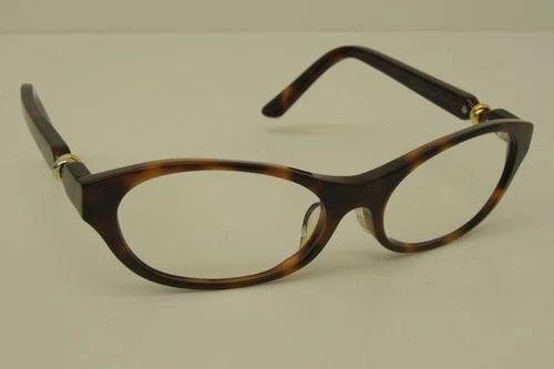 AUTHENTIC CARTIER TRINITY STRIPED 54 16 140 TRANSPARENT BROWN SUNGLASSES FRAMES (1 of 2)