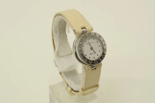 AUTHENTIC BVLGARI AUTOMATIC B.ZERO 1 WATCH 22MM WHITE STRAP VINTAGE WRISTWATCH: AUTHENTIC BVLGARI AUTOMATIC B.ZERO 1 WATCH 22MM WHITE STRAP VINTAGE WRISTWATCH Authentic Bvlgari Automatic B.zero 1 Watch 22mm White Strap Vintage Wristwatch Bvlgari Bzero1 Womens, Ladies, Unisex 22mm