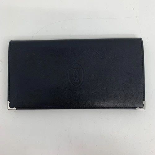 AUTHENTIC CARTIER BLACK LEATHER CLUTCH THIN WALLET LOGO SP VINTAGE BURGUNDY: AUTHENTIC CARTIER BLACK LEATHER CLUTCH THIN WALLET LOGO SP VINTAGE BURGUNDY AUTHENTIC CARTIER BLACK LEATHER CLUTCH THIN WALLET LOGO SP VINTAGE BURGUNDY