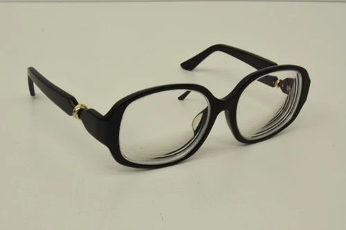 AUTHENTIC CARTIER C DECOR SUNGLASSES 140 BLACK FRAMES ACETATE TRINITY EYEGLASSES (1 of 2)