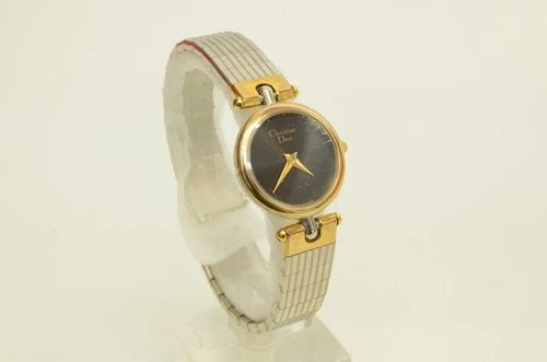 AUTH CHRISTIAN DIOR GP BEZEL WATCH 21MM BLACK RING DIAL VINTAGE WRISTWATCH 3025: AUTH CHRISTIAN DIOR GP BEZEL WATCH 21MM BLACK RING DIAL VINTAGE WRISTWATCH 3025 Auth Christian Dior GP Bezel Watch 21mm Black Ring Dial Vintage Wristwatch 3025 Auth Christian Dior GP Bezel Watch 21mm 