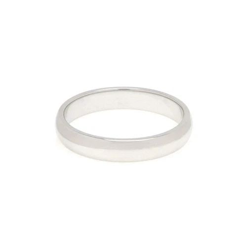 TIFFANY & CO. WEDDING BAND PLATINUM WIDE DOME RING SIZE 11.25: TIFFANY & CO. WEDDING BAND PLATINUM WIDE DOME RING SIZE 11.25 Tiffany & Co. Platinum 4mm Wide Dome Wedding Band Ring Size 11.25 Description This is an elegant authentic wedding band from Tiffany & Co,