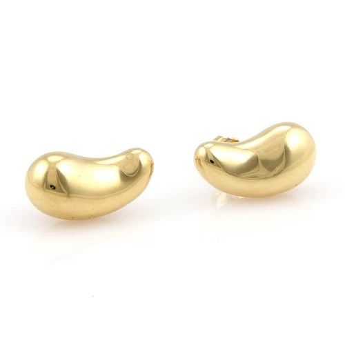 TIFFANY & CO. PERETTI GOLD EARRINGS 18K YELLOW TEARDROP SHAPE LARGE SIZE: TIFFANY & CO. PERETTI GOLD EARRINGS 18K YELLOW TEARDROP SHAPE LARGE SIZE The Tiffany & Co. Peretti Gold Earrings are elegant and stylish pieces crafted from 18K yellow gold. The teardrop shape adds a 