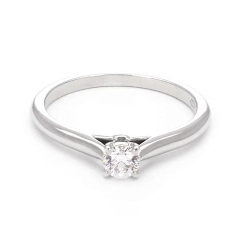 CARTIER RING DIAMOND PLATINUM SOLITAIRE SIZE EU 49-US 5 GIA & CERT (1 of 2)