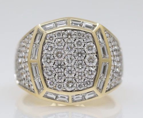 DAVID YURMAN 18K YELLOW GOLD DIAMOND STREAMLINE SIGNET RING SIZE 11 - 24.8 GR: DAVID YURMAN 18K YELLOW GOLD DIAMOND STREAMLINE SIGNET RING SIZE 11 - 24.8 GR DAVID YURMAN 18K YELLOW GOLD DIAMOND STREAMLINE SIGNET RING SIZE 11 - 24.8 GR DAVID YURMAN 18K YELLOW GOLD DIAMOND STREAML