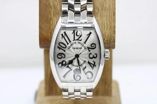 FRANCK MULLER CINTREE CURVEX 36MM WHITE DIAL MEN'S WATCH W/ BOX 7880 SC DT AC O (1 of 2)