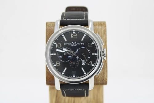 OFFICINA DEL TEMPO WATCH OT1032 QUARTZ STAINLESS STEEL MEN'S CHRONOGRAPH (1 of 2)